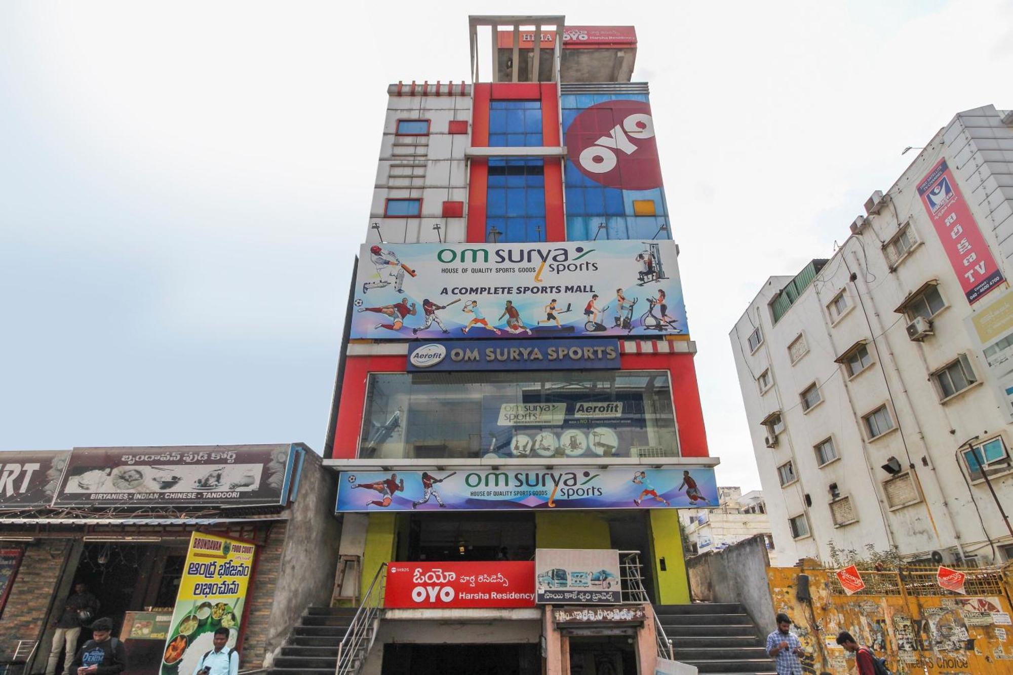 Hotel O Sri Harsha Residency Near Jntu Metro Hajdarábád Exteriér fotografie